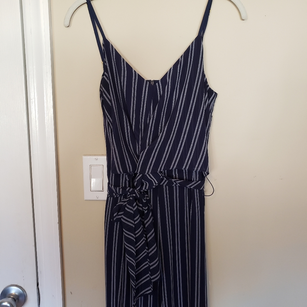Michael Kors Navy Jumpsuit - Picture 7 of 8